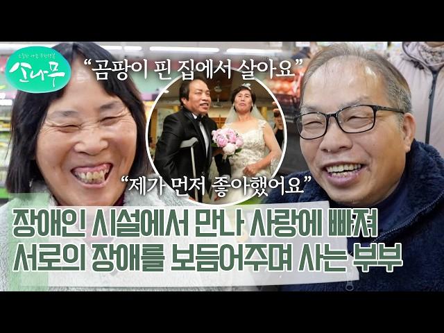 장애인 시설에서 만나 사랑에 빠져 월 100만 원의 기초생활 수급비로 살아가는 부부 | 소나무