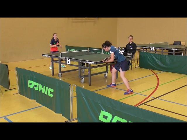 Top10 Mädchen 13: Luisa Düchting (TTG Langenich) vs. Eireen Kalaitzidou (Borussia Düsseldorf)