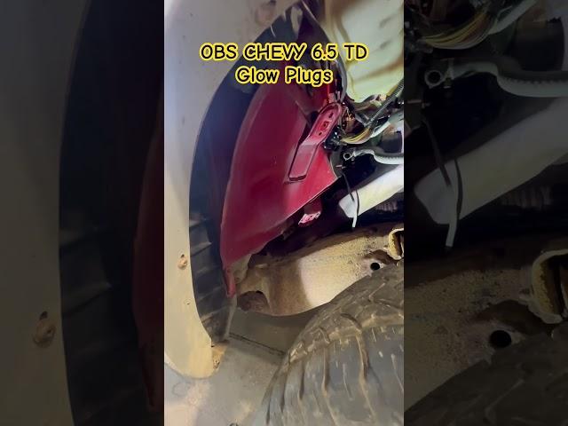 How to Change 6.5 Diesel Glow Plugs the Easy Way #diesel #glowplug #turbodiesel #diymechanic