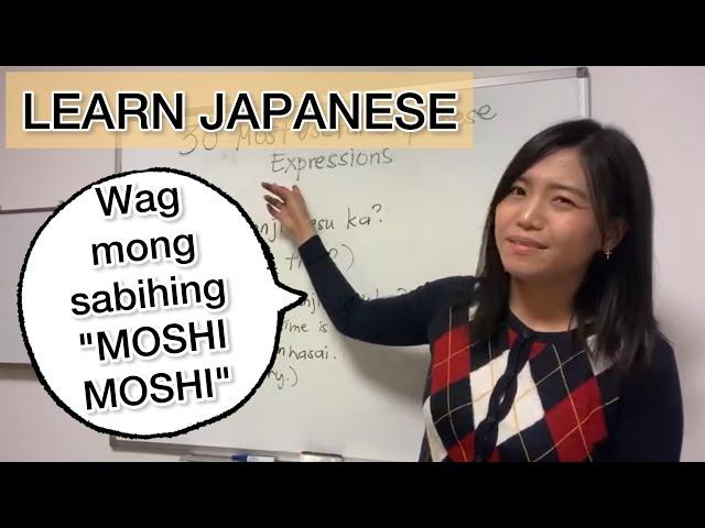 30 Useful Expressions | Japanese Lesson for Filipinos | Tagalog Nihongo Tutorial