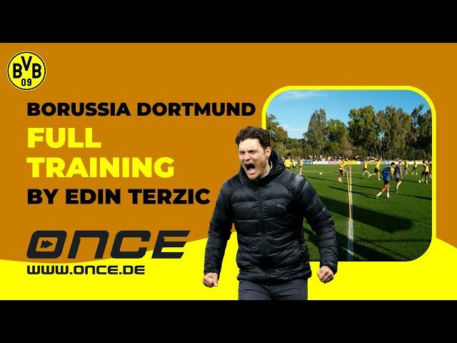 Borussia Dortmund - full training by Edin Terzic