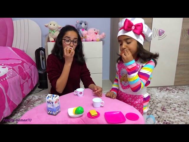 Esma and Asya Johny Jonhy Yes Papa song 547 fun kid video