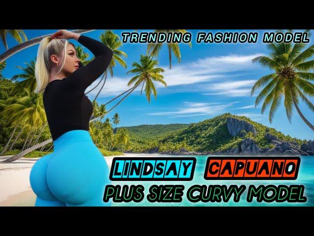 Lindsay Capuano  American plus Size Curvy Model -  Bio, Wiki, Lifestye.