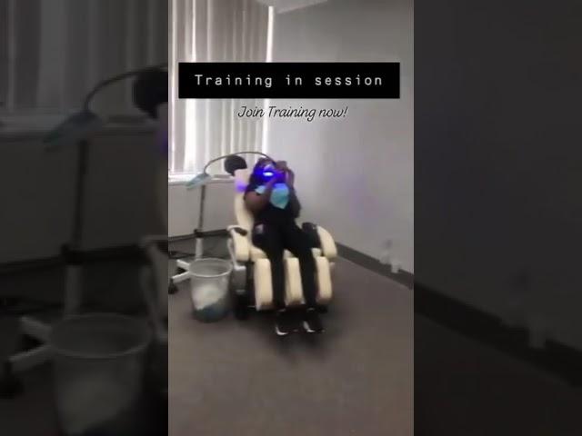 Behind the scenes at Byond White’s training session