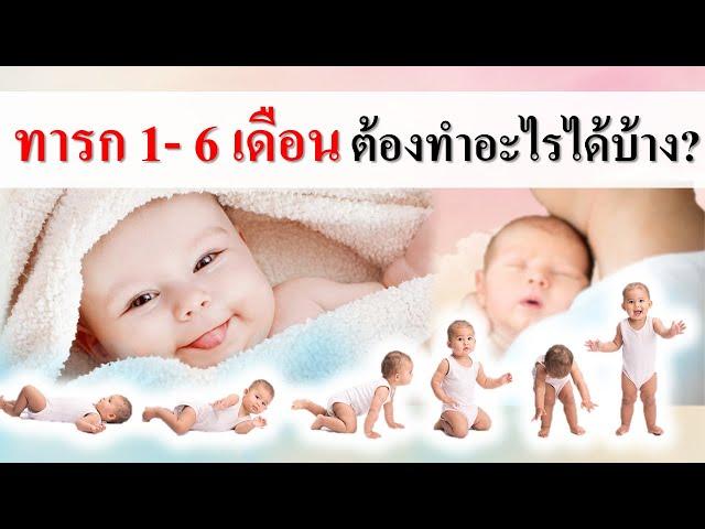 พัฒนาการทารก : ทารก 1- 6 เดือน ต้องทำอะไรได้บ้าง? | พัฒนาการเด็กทารก | เด็กทารก Everything