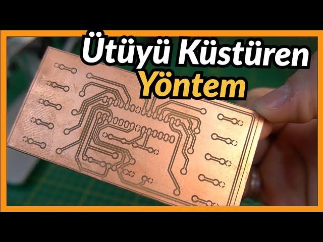 Ucuz CNC Lazerle Evde PCB Üretmek