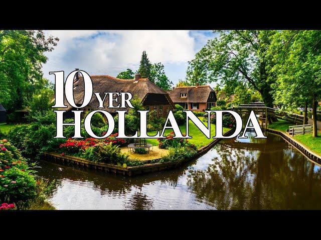 TOP 10 PLACES TO VISIT IN THE NETHERLANDS | TRAVEL VIDEO