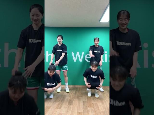 하나은행 농구선수들... 농구공이 되다?!