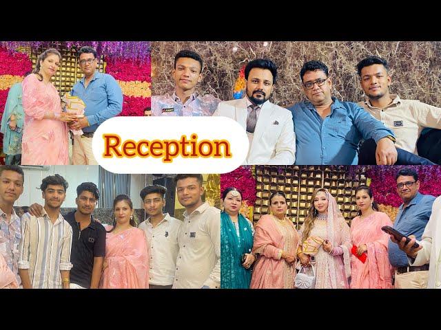 Shanu bhai ka reception |SADAF|Familyvlog|