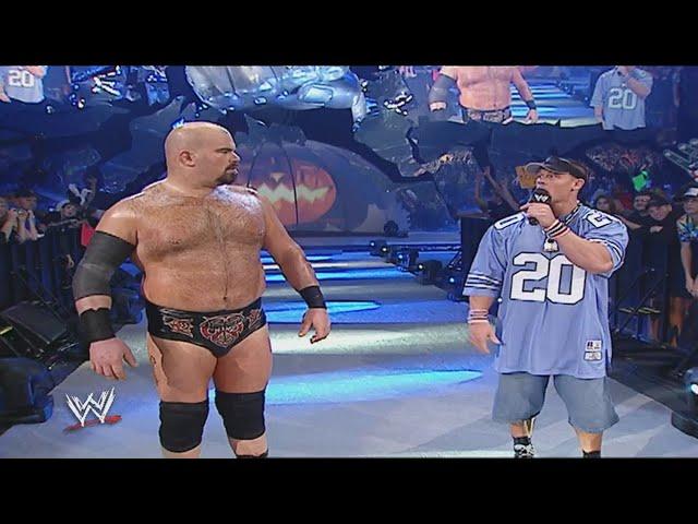 Kurt Angle & Chris Benoit vs. John Cena & A-Train | October 30, 2003 Smackdown