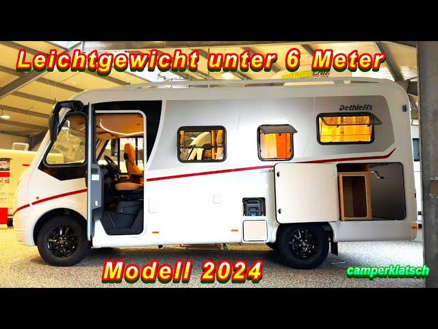 Incredibly lightest camper️800 kg payload️short motorhomes under 6 mDethleffs Globebus I 1