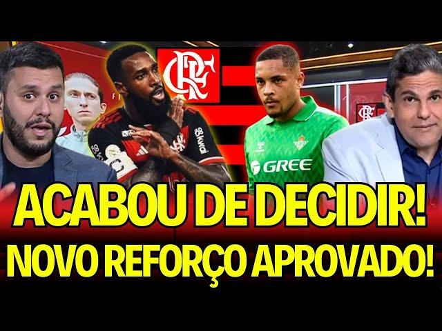 DIRETORIA CONFIRMOU AGORA! NOVA CONTRATAÇÃO APROVADA! GERSON! E+! NOTICIAS DO FLAMENGO! flazoeiro