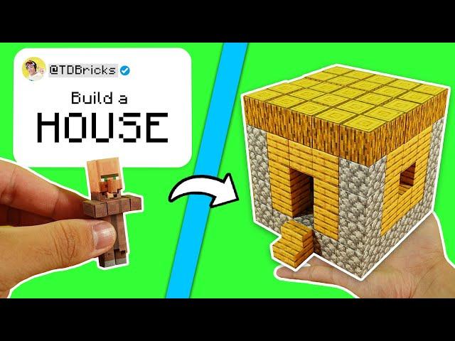 Building YOUR IDEAS With Magnetic Minecraft Blocks