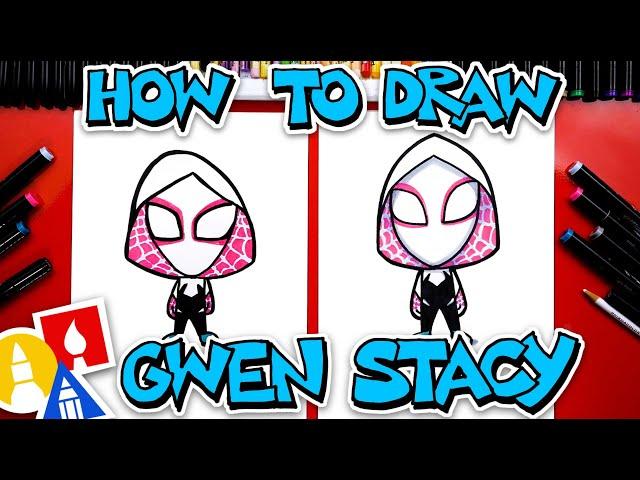 How To Draw Gwen Stacy (Spider-Gwen)