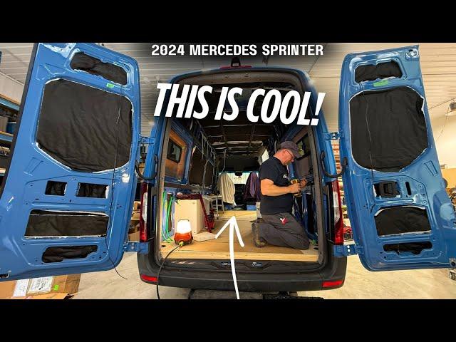 Ohhh!!! I Could Mount SO MUCH To This. CAMPER VAN L-TRACK SYSTEM