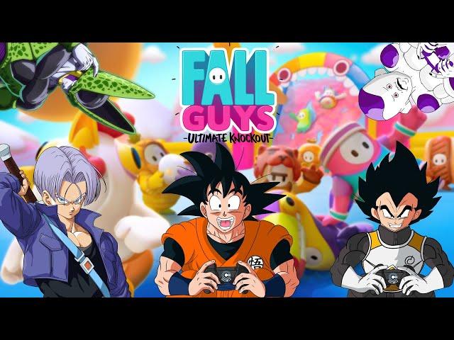 Goku And The Gang Play Fall Guys! | DRAGON FALL Z