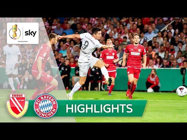 Energie Cottbus - FC Bayern München 1:3 | Highlights - DFB-Pokal 2019/20 | 1. Runde