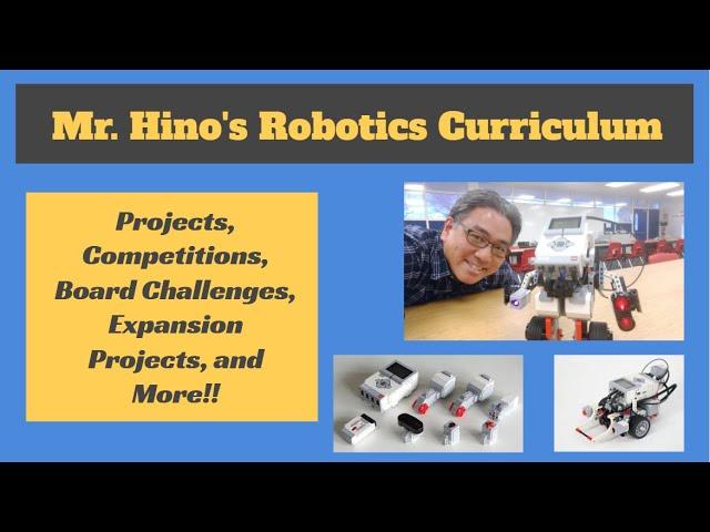 Mr Hinos LEGO Robotics Official Curriculum Video