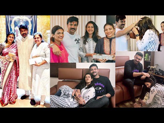 Mega Family Rakhi Celebrations 2023 | Chiranjeevi | Ramcharan | Varuntej | Niharika