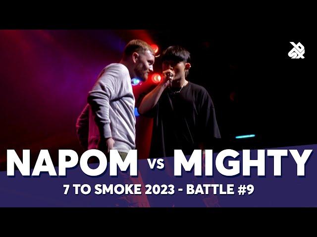 NaPoM  vs Mighty  | GRAND BEATBOX BATTLE 2023: 7 TO SMOKE | Battle 9