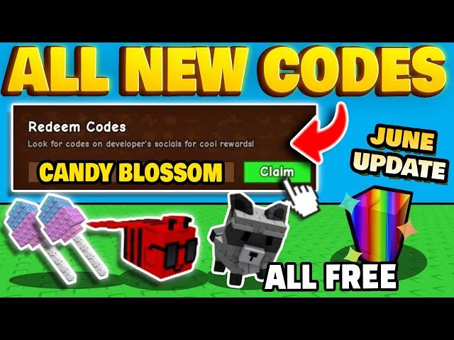 ALL NEW CODES FOR GROW A GARDEN IN JUNE 2025  GET CANDY BLOSSOM FOR FREE GROW A GARDEN ROBLOX CODES
