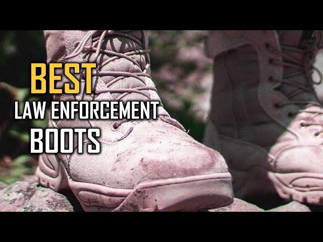 Top 5 Best Law Enforcement Boots Review in 2024 | Most Popular Ones