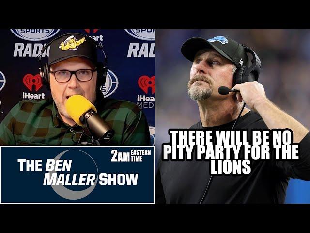 Ben Maller Will Have No Pity Party For The Lions Due To Their Injuries