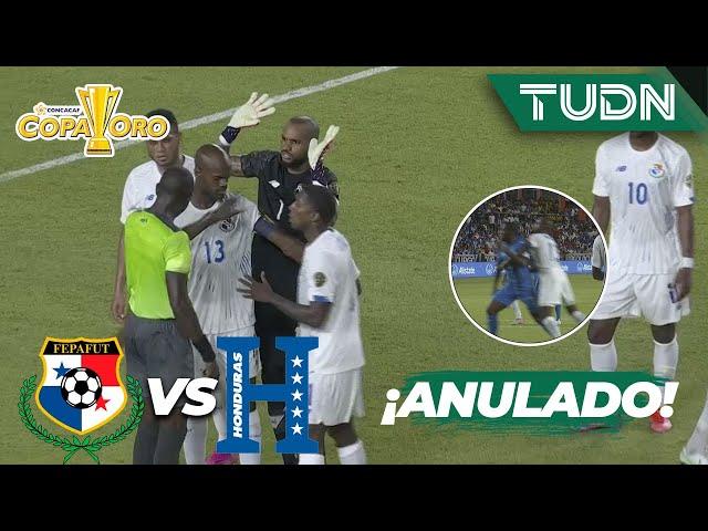 ¡Polémica! ¡El VAR anula penal! | Panamá 2-1 Honduras | Copa Oro 2021 | Grupo D | TUDN