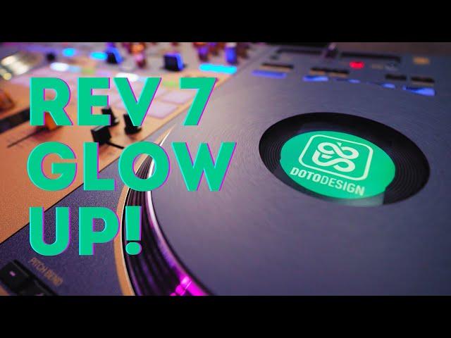 Pioneer DDJ REV7 x Doto Design Glow Up!