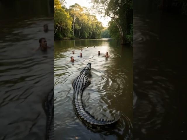 New! Aussie Party Surprise with Jimbo Pet Crocodile Vacation Outback Style #Viral #travel #Discovery