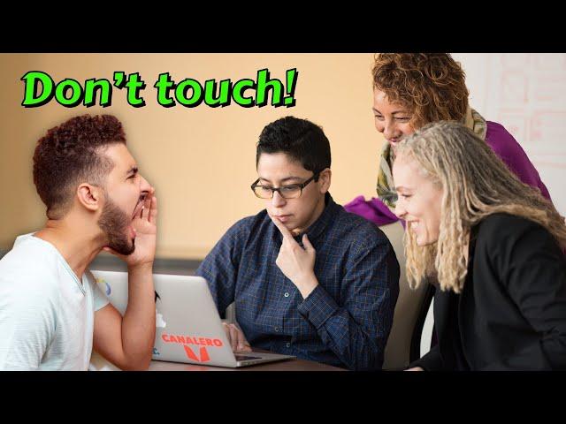 Tales From Tech Support - Don't touch that!