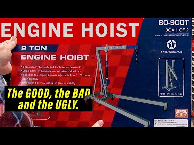 BEST ENGINE HOIST FOR THE MONEY - Duralast Engine Hoist