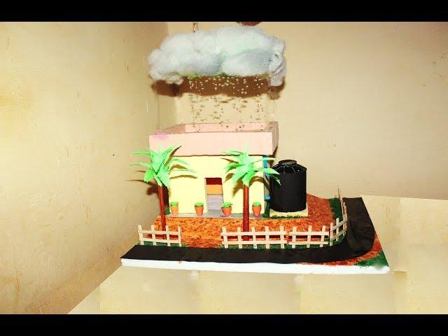 how to make model of save water || school project model || science  model || SAVE WATER \