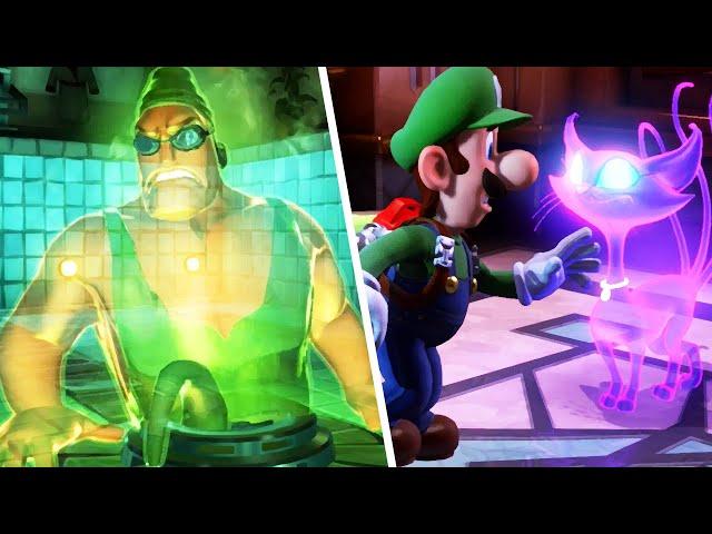 Luigi's Mansion 3 - Part F13: Fitness Center & Polterkitty - No Damage 100% Walkthrough