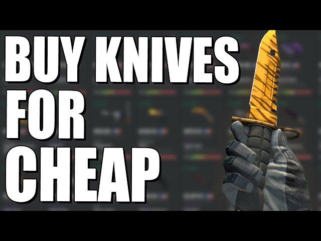 How to get a CSGO Knife for CHEAP in 2022 (Best Options)