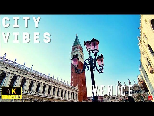 City Vibes Venice  take a virtual city break with us in Venice | 4K UltraHD Video