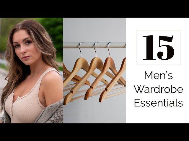 15 Men's Wardrobe Essentials | Courtney Ryan