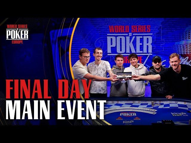 #WSOPE 2024 NLH MAIN EVENT | DAY 5 | BRACELET EVENT #13