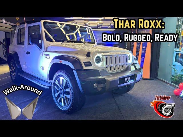 Thar Roxx AX7L Manual 2WD 2024 Walkaround | Full Features & Design Overview