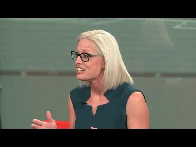 What are Kyrsten Sinema's plans for the U.S. Senate?