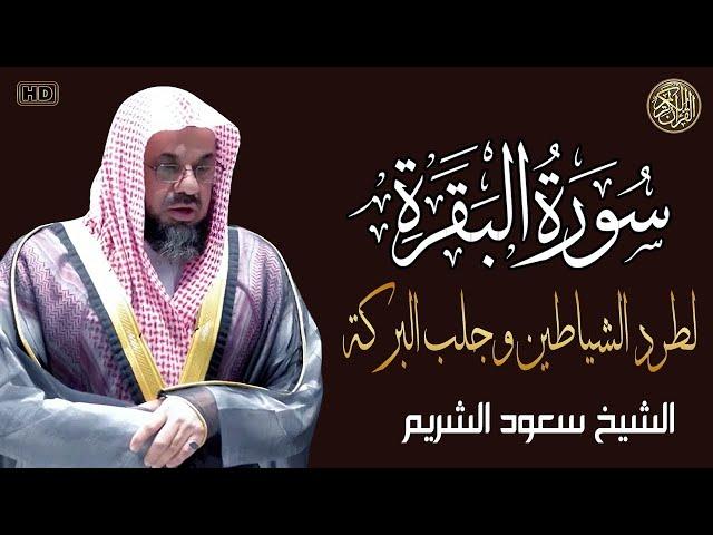 سورة البقرة كاملة بدون اعلانات فضيلة الشيخ سعود الشريم surah baqarah saud shuraim