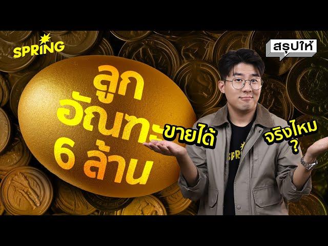 ลูกอัณฑะข้างละ 6 ล้าน ขายได้ไหม เอาไปทำอะไร ? | SPRiNG สรุปให้