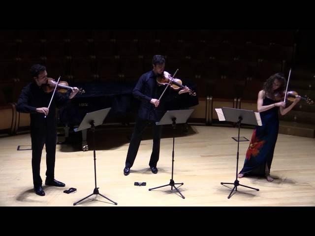 The Carpenter Trio: viola Stradivari 1715, violini Stradivari 1727 "Vesuvio" e 1714 "Joachim-Ma"