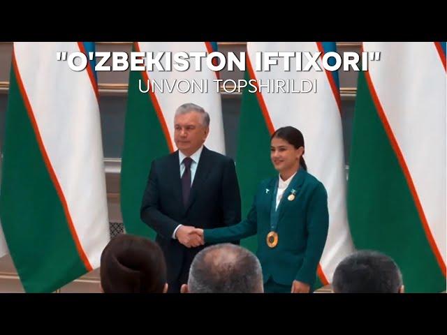 TABRIKLAYMIZ Prezident Diyora Keldiyorovani “O’zbekiston iftixori” faxriy unvoni bilan taqdirladi