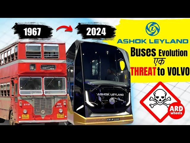 Ashok Leyland Buses: From Basic to Luxury | Volvo अब खतरे में है?