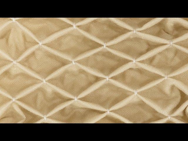 How to Sew Honeycomb Smocking