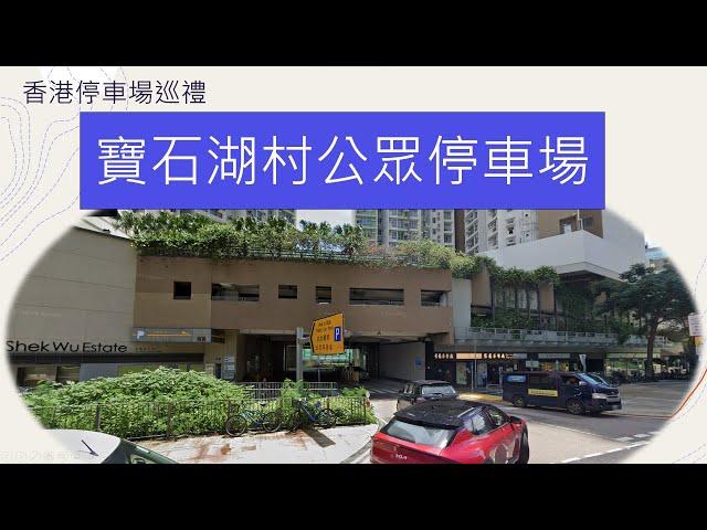 香港停車場巡禮 - 上水寶石湖村公眾停車場 / Po Shek Wu Estate Car Park / Parking in Hong Kong ／ 首泊