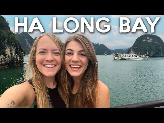 WE TOOK A 2 DAY HA LONG BAY CRUISE (what it's really like)