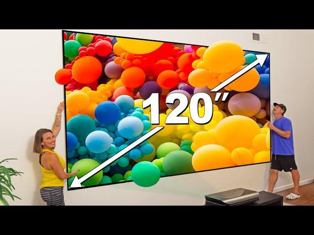 The Gigantic 120" Laser TV - AWOL LTV-2500