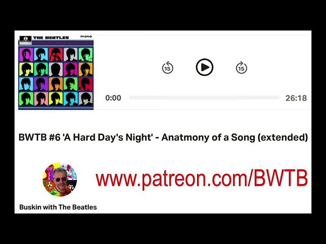 'Buskin with The Beatles' #6 excerpt - George's solo on 'A Hard Day's Night'